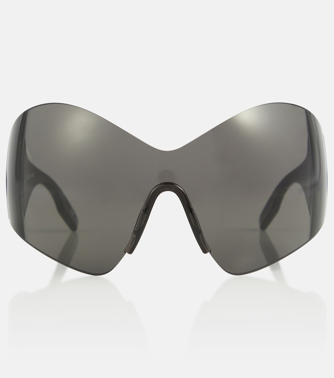 Солнцезащитные очки-маска Butterfly Balenciaga, черный
Солнцезащитные очки-маска Butterfly Balenciaga, черный