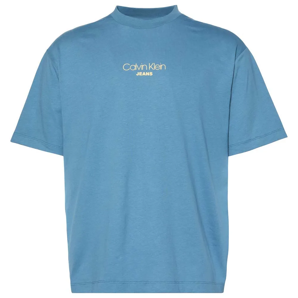 Футболка с коротким рукавом Calvin Klein Jeans Graphic Relaxed Fit, синий 
Футболка с коротким рукавом Calvin Klein Jeans Graphic Relaxed Fit, синий