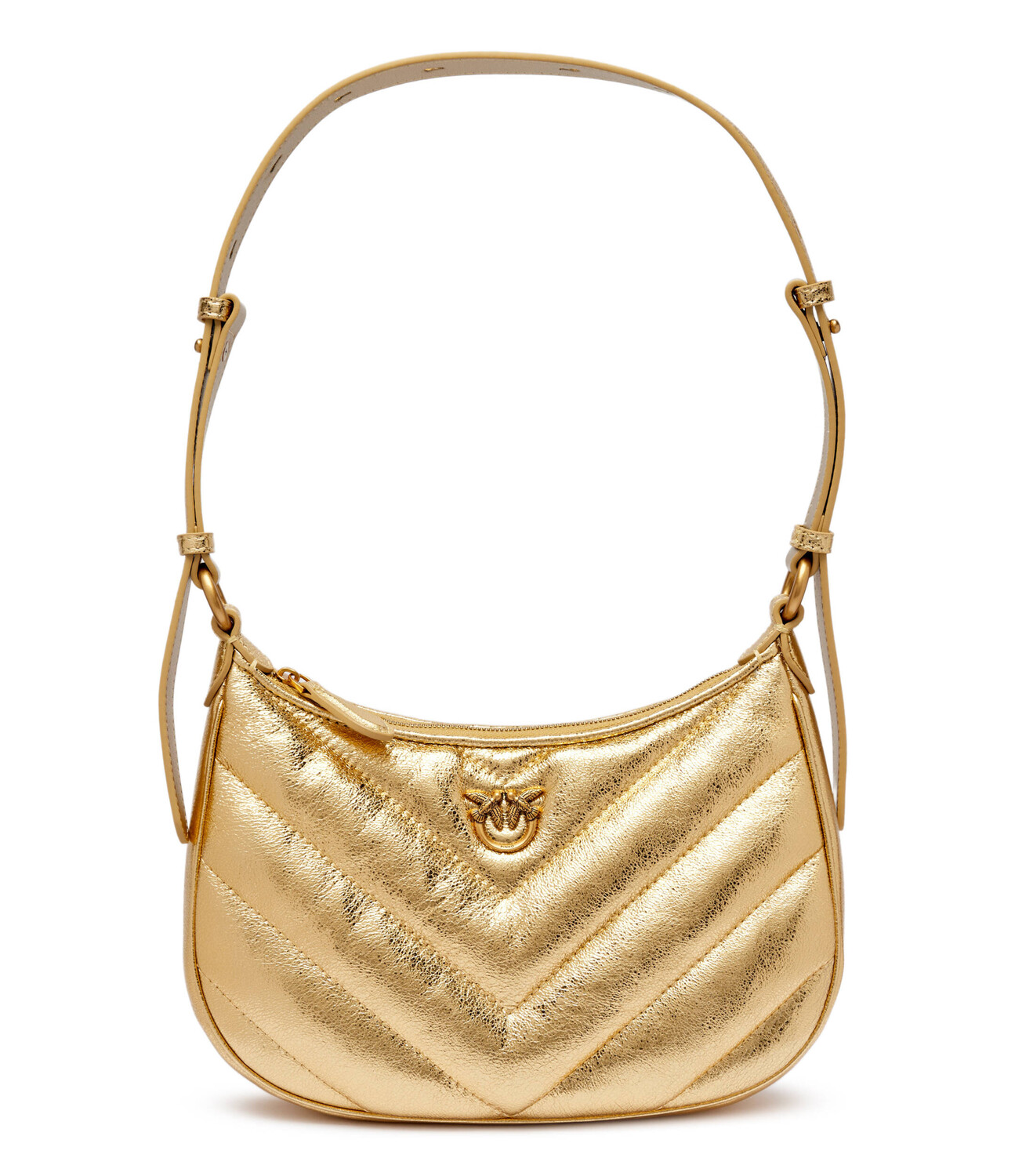 Сумка-хобо Pinko HALF MOON MINI, золотой
Сумка-хобо Pinko HALF MOON MINI, золотой