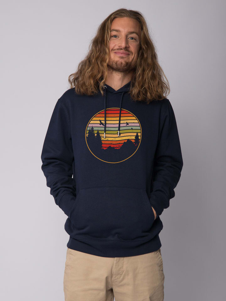 Толстовка wat Apparel Sweatshirt Sunset Berge & Tannen, темно-синий
Толстовка wat Apparel Sweatshirt Sunset Berge & Tannen, темно-синий