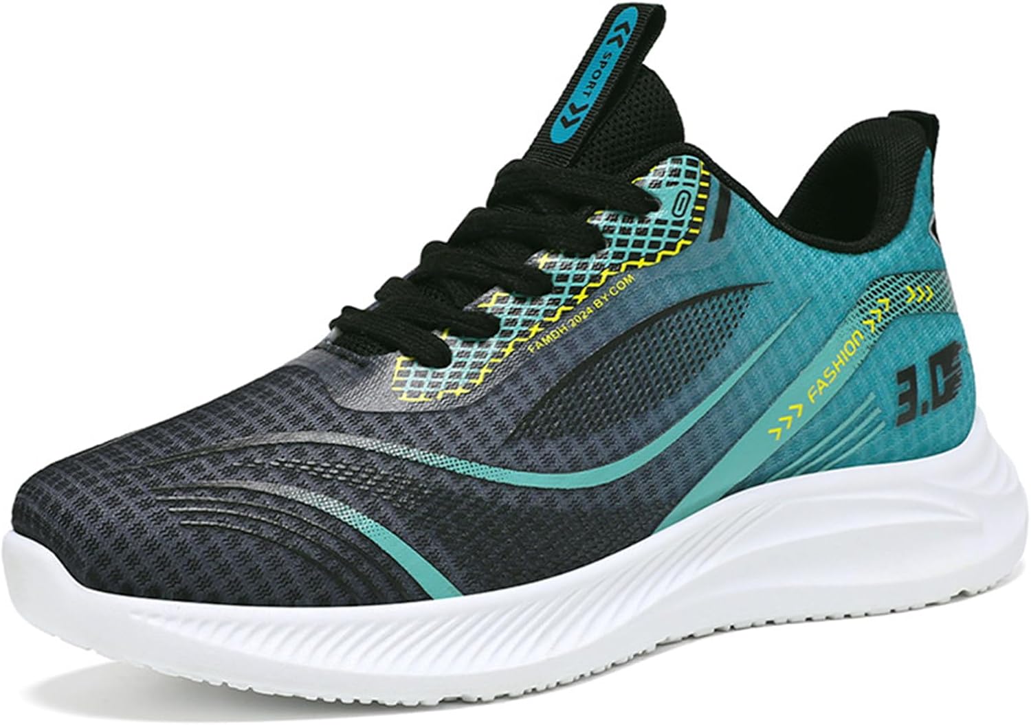 Мужские кроссовки BIUHFN для повседневной носки, ходьбы и бега, модные, легкие, дышащие, с сеткой и шнуровкой, спортивная обувь с противоскользящей подошвой, черный
Мужские кроссовки BIUHFN для повседневной носки, ходьбы и бега, модные, легкие, дышащие, с сеткой и шнуровкой, спортивная обувь с противоскользящей подошвой, черный