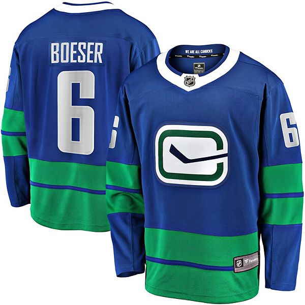 Мужская футболка Vancouver Canucks Premier Breakaway с фанатским принтом Brock Boeser в синем цвете Fanatics Brands - White Label
Мужская футболка Vancouver Canucks Premier Breakaway с фанатским принтом Brock Boeser в синем цвете Fanatics Brands - White Label