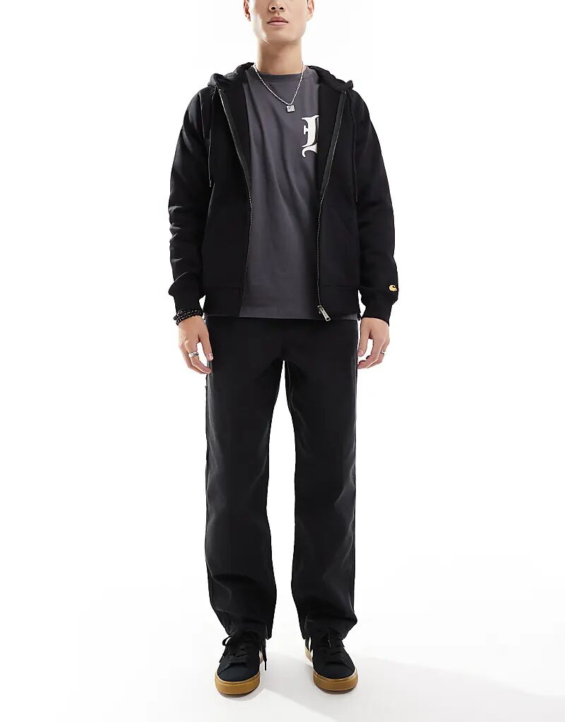 Мешковатые брюки плотника черного цвета ASOS DESIGN
Мешковатые брюки плотника черного цвета ASOS DESIGN