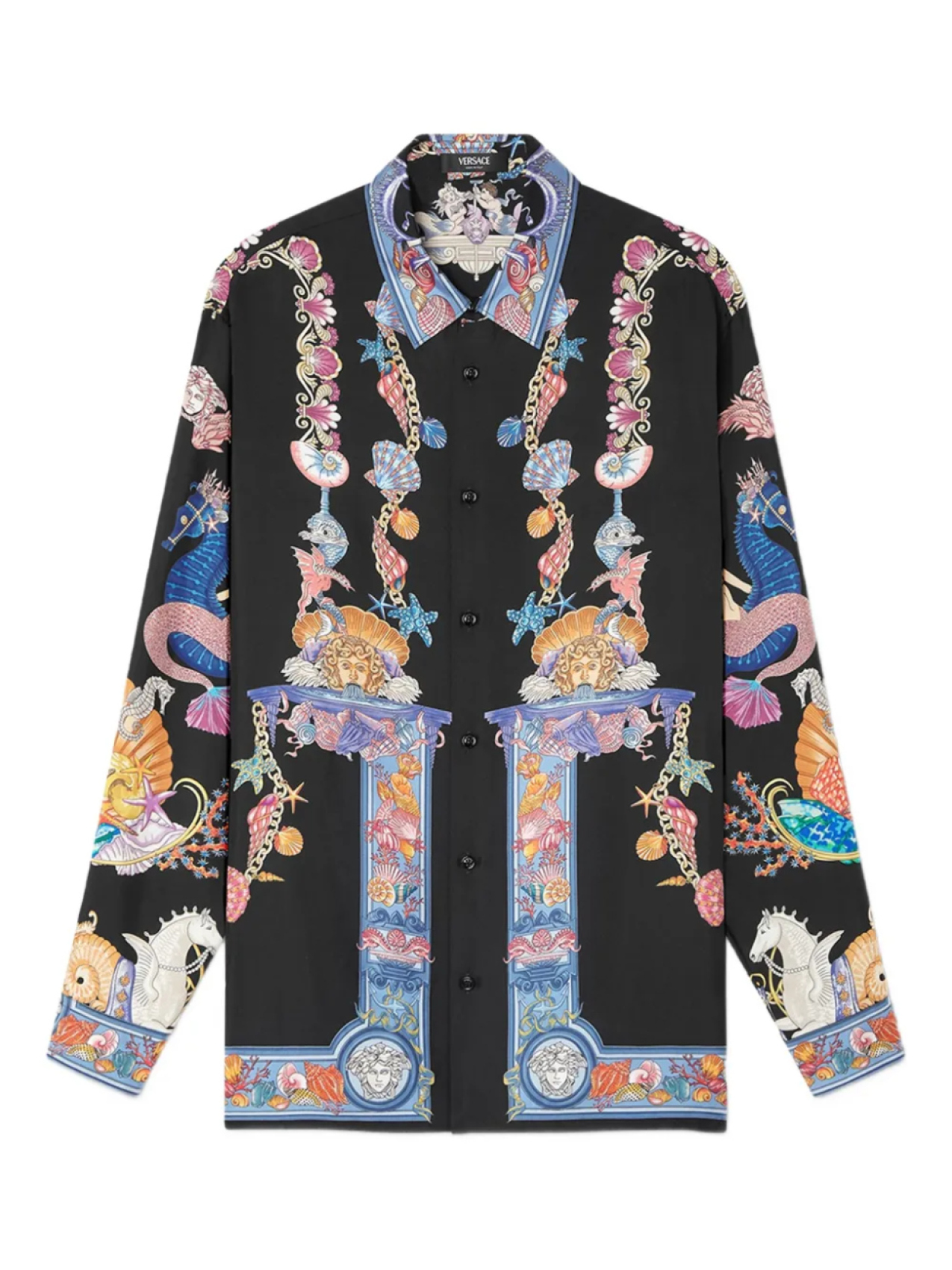 Versace рубашка Coral Theatre, черный
Versace рубашка Coral Theatre, черный