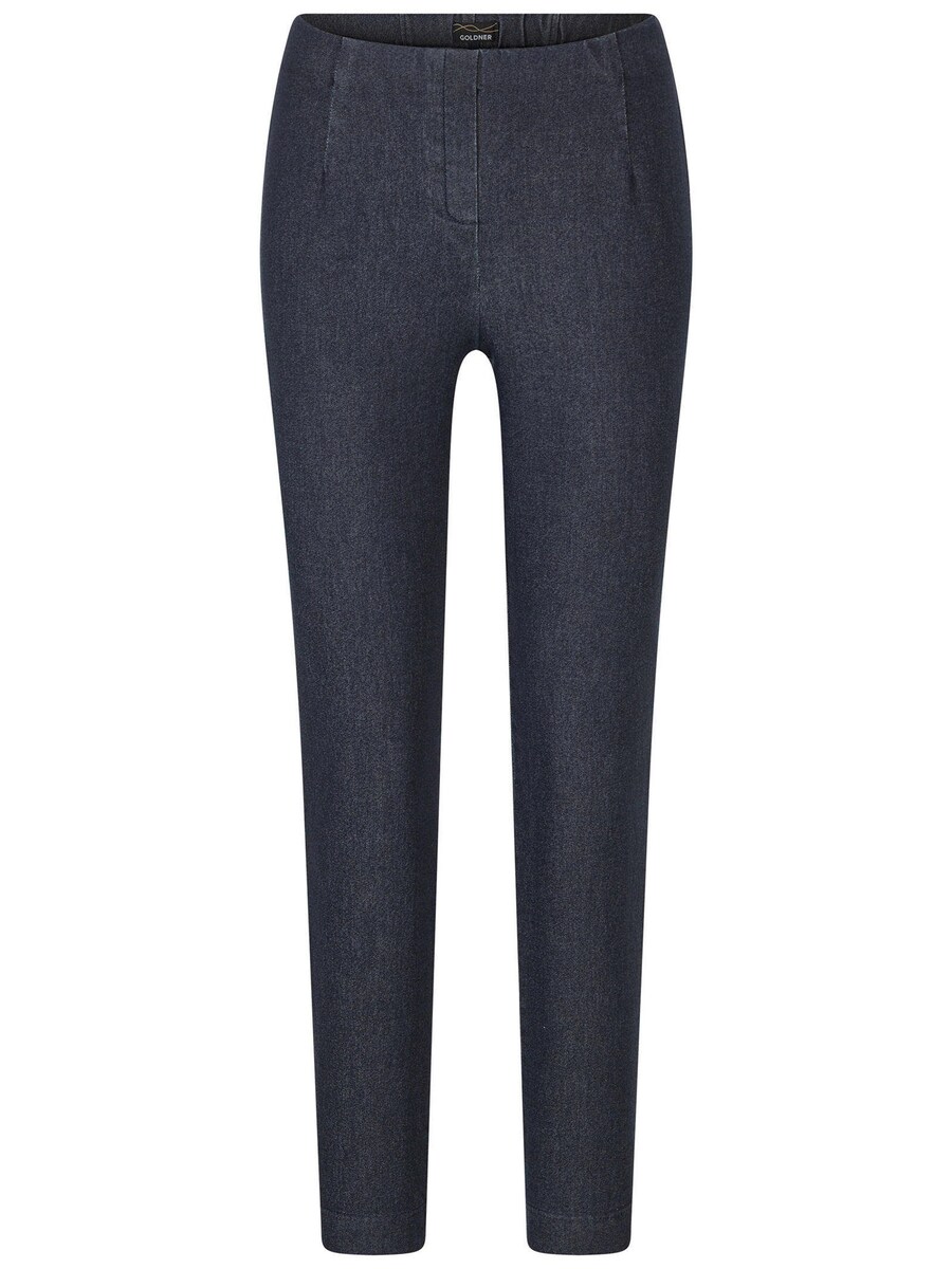 Узкие брюки со складками спереди Goldner Louisa, темно-синий
Узкие брюки со складками спереди Goldner Louisa, темно-синий