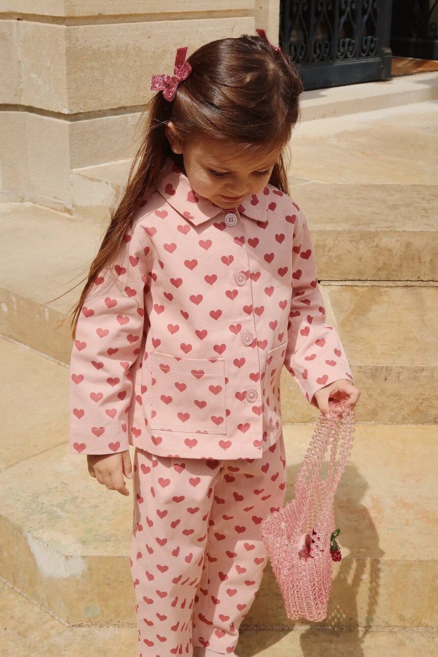 Детская хлопковая куртка FEN SHIRT JACKET GOTS Konges Sløjd, розовый
Детская хлопковая куртка FEN SHIRT JACKET GOTS Konges Sløjd, розовый