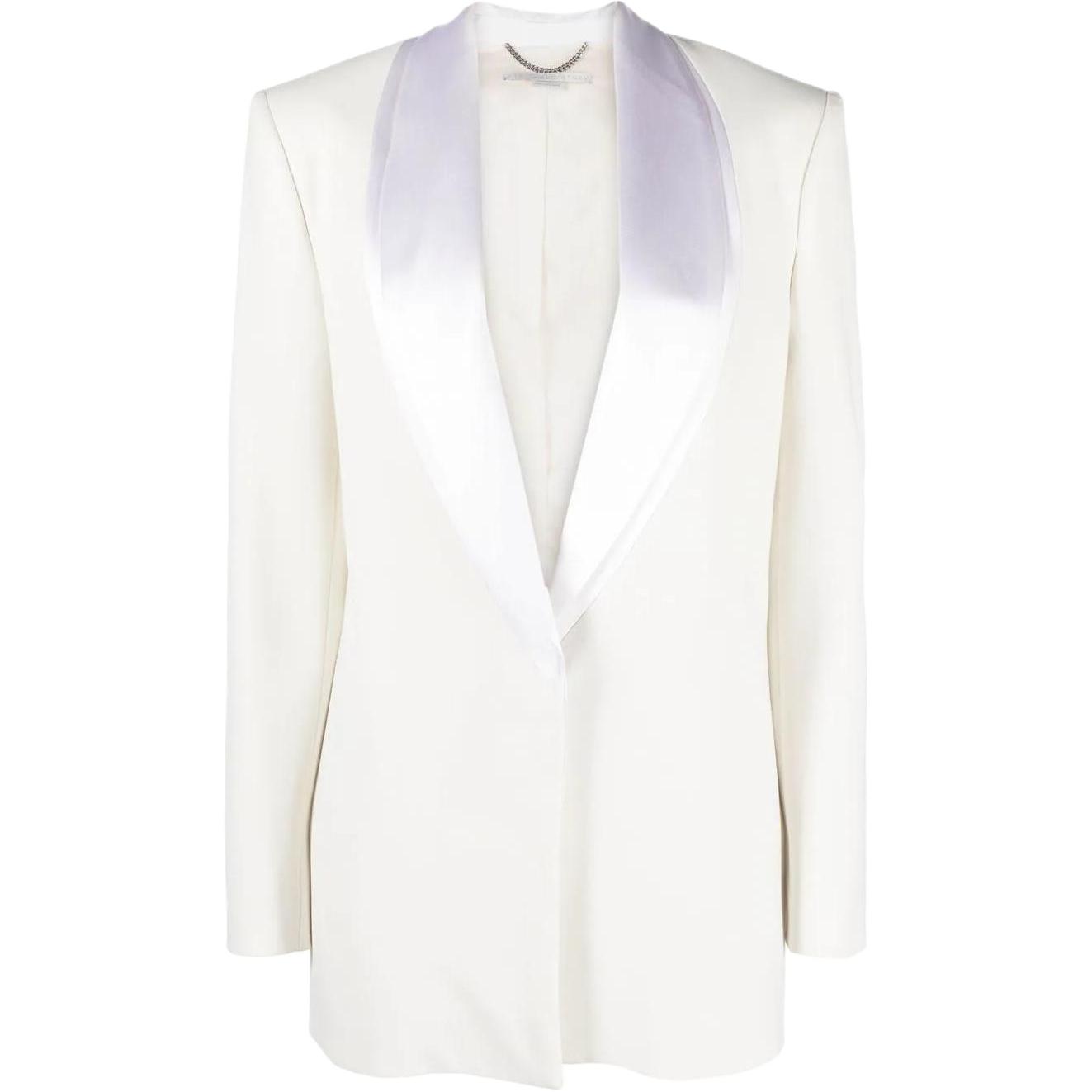 Однобортный смокинг Stella McCartney, белый
Однобортный смокинг Stella McCartney, белый
