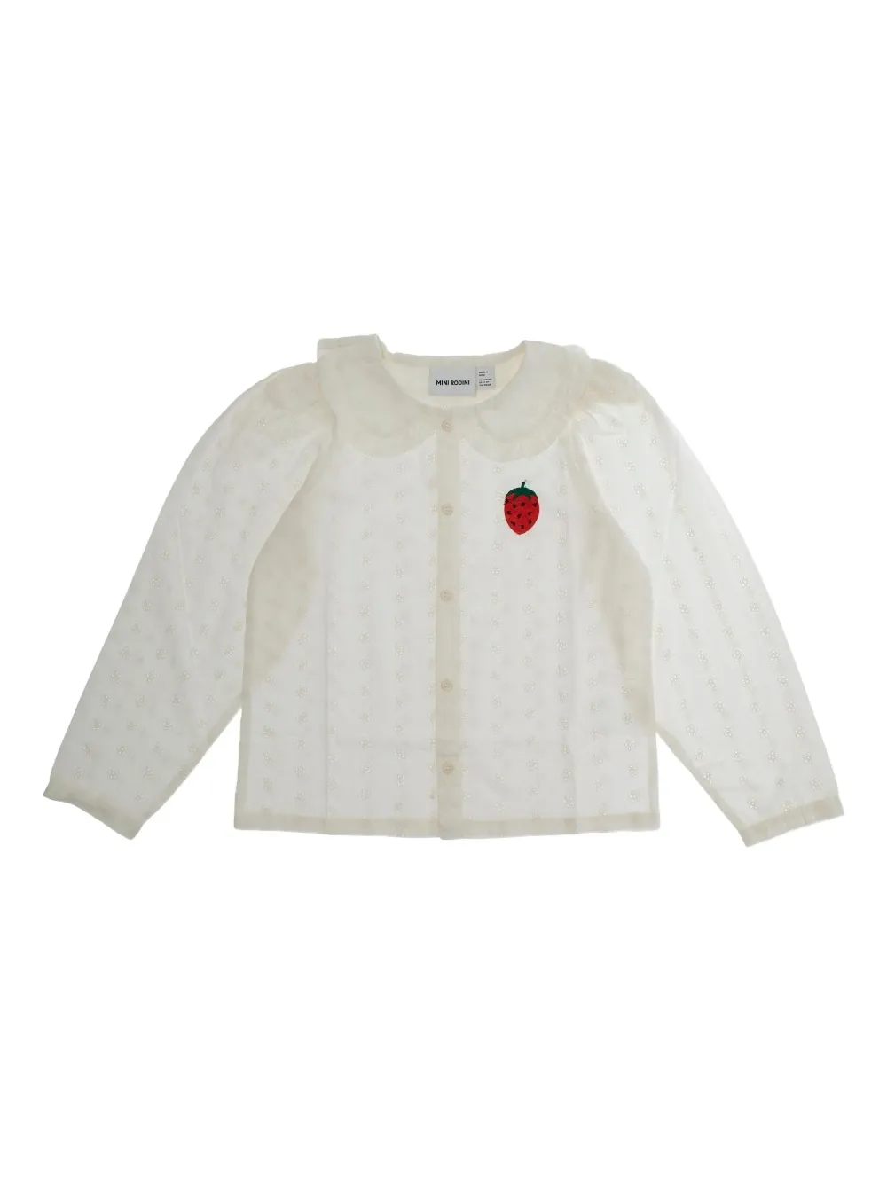 Блузка с вышивкой Mini Rodini, белый
Блузка с вышивкой Mini Rodini, белый