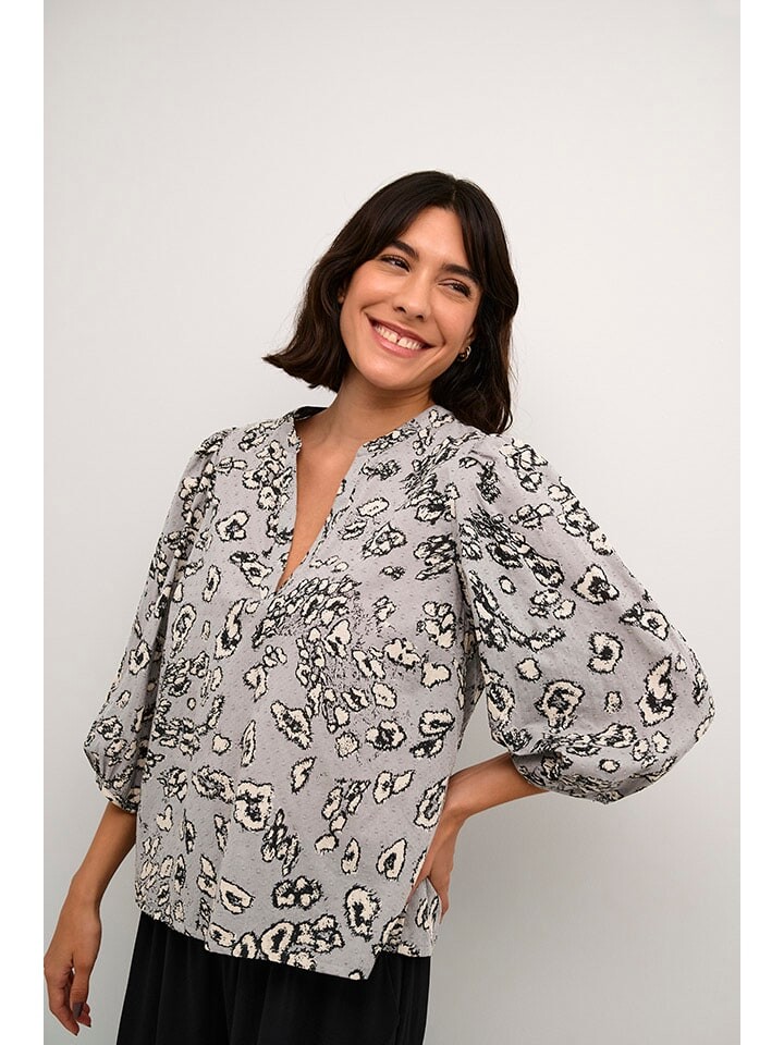 Блуза Kaffe, цвет hellgrau/creme
Блуза Kaffe, цвет hellgrau/creme