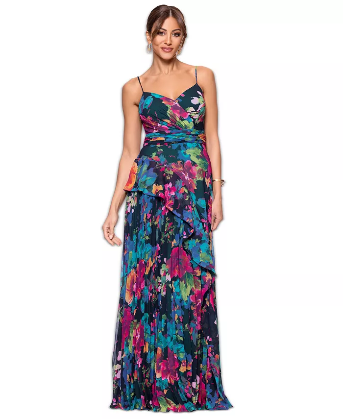 Женское платье с цветочным принтом и вырезом "сердечко" XSCAPE, мультиколор
Женское платье с цветочным принтом и вырезом "сердечко" XSCAPE, мультиколор