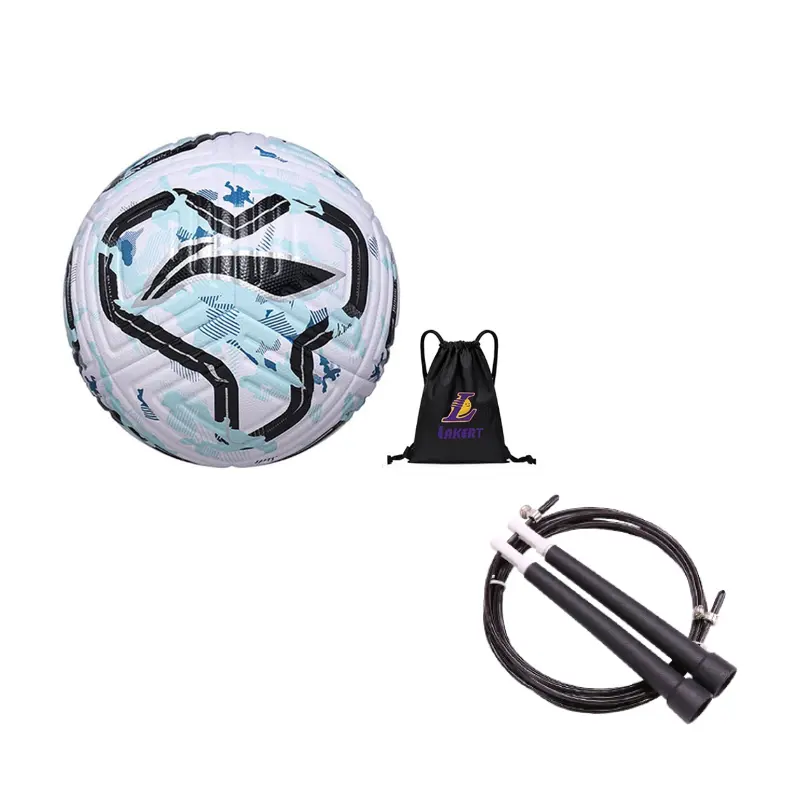 LINING Размер 5 футбольный мяч TPU бесшовный термосклеивание Unisex белый черный синий
LINING Размер 5 футбольный мяч TPU бесшовный термосклеивание Unisex белый черный синий