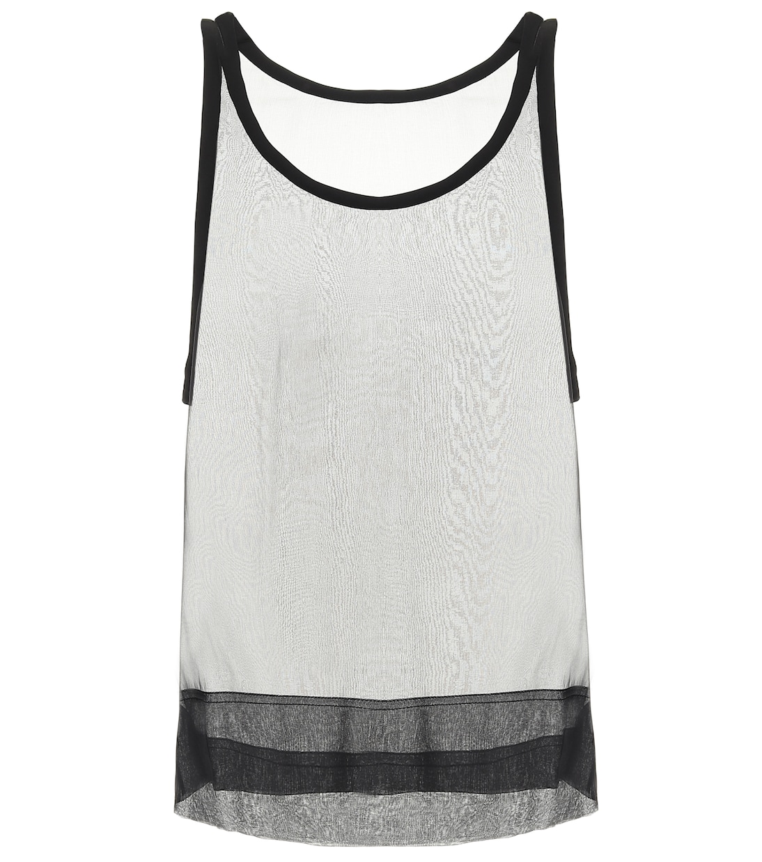 Майка из шелкового шифона Valentino Valentino, черный
Майка из шелкового шифона Valentino Valentino, черный