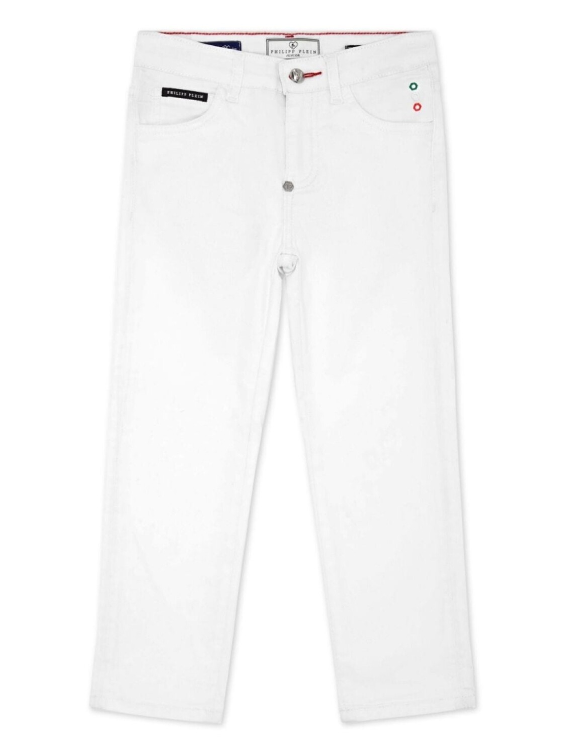 Philipp Plein джинсы с вышитым логотипом, белый
Philipp Plein джинсы с вышитым логотипом, белый