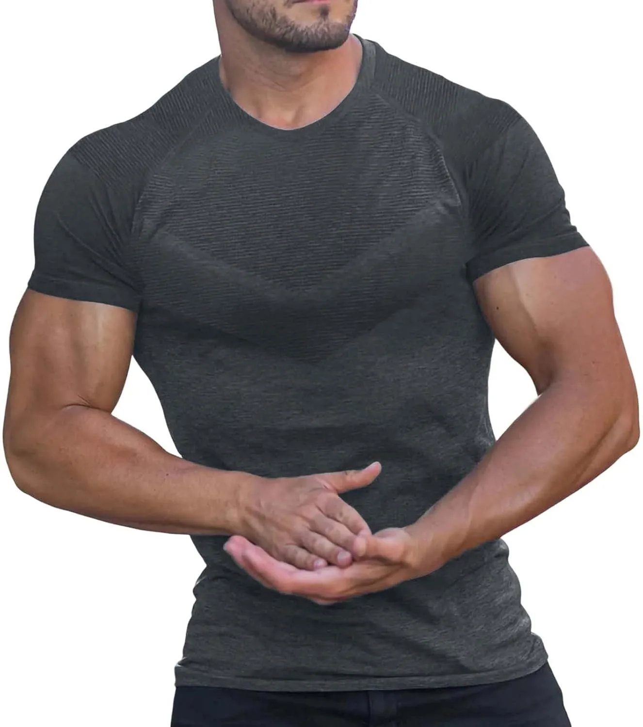 Мужская футболка с коротким рукавом Slim Fitted vrvtoov
Мужская футболка с коротким рукавом Slim Fitted vrvtoov