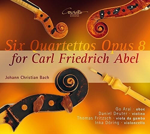 CD диск Bach, J.C. / Arai / Doring: Six Quartettos Opus 8 for Carl Friedrich Abel
CD диск Bach, J.C. / Arai / Doring: Six Quartettos Opus 8 for Carl Friedrich Abel