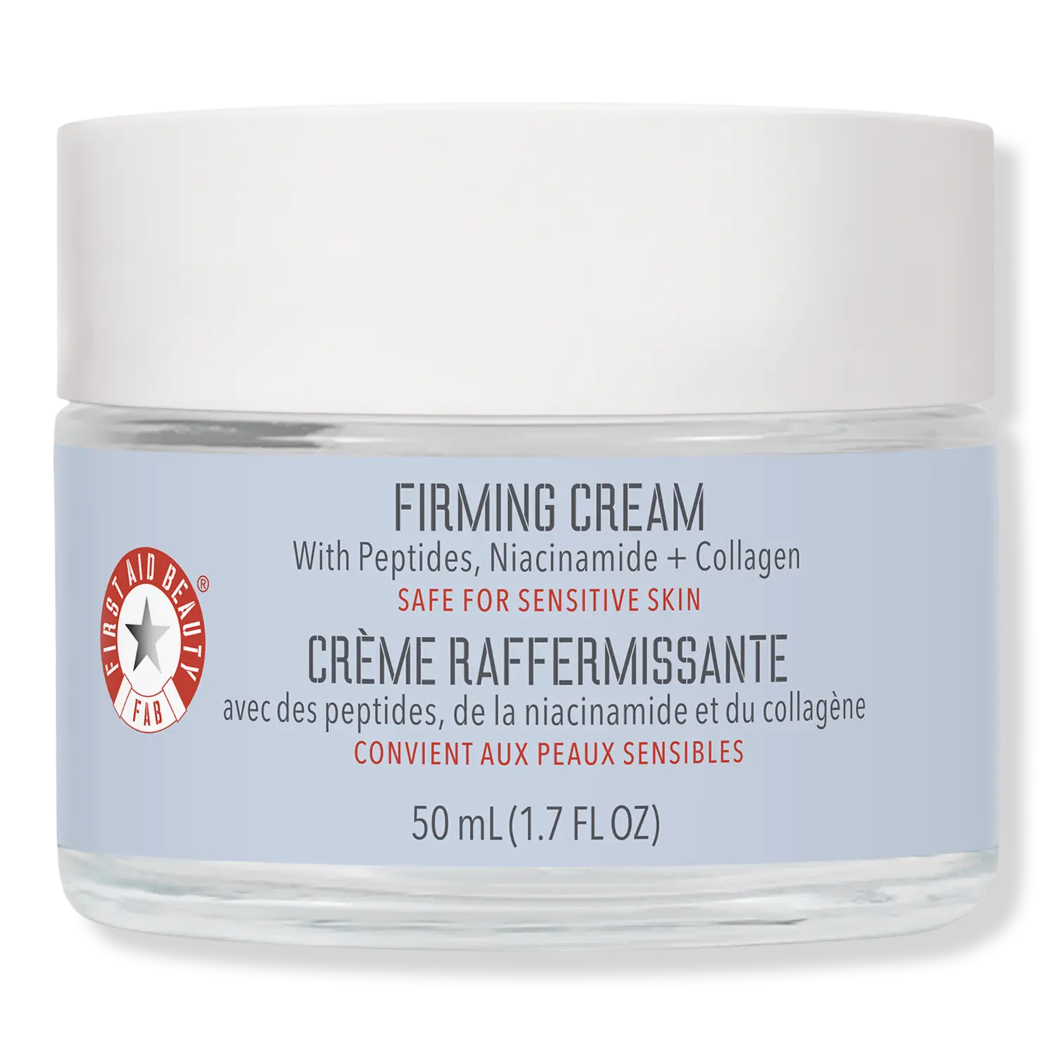 Укрепляющий крем с пептидами, ниацинамидом и коллагеном First Aid Beauty, 1.7 oz
Укрепляющий крем с пептидами, ниацинамидом и коллагеном First Aid Beauty, 1.7 oz