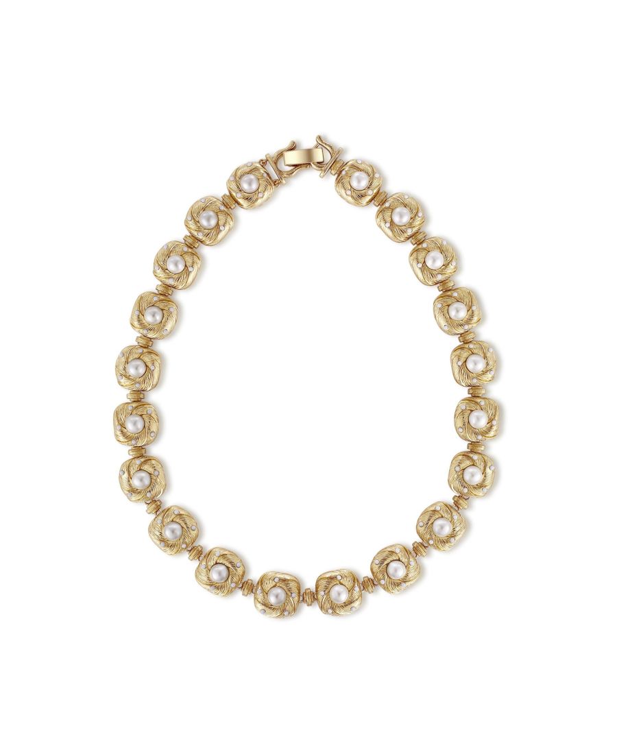 Ожерелье Канарейка RETRO CHIC, Gold & white
Ожерелье Канарейка RETRO CHIC, Gold & white