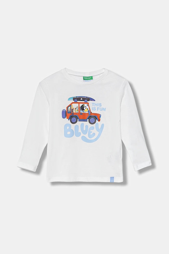 Детская хлопковая кофта с длинным рукавом United Colors Of Benetton, белый
Детская хлопковая кофта с длинным рукавом United Colors Of Benetton, белый