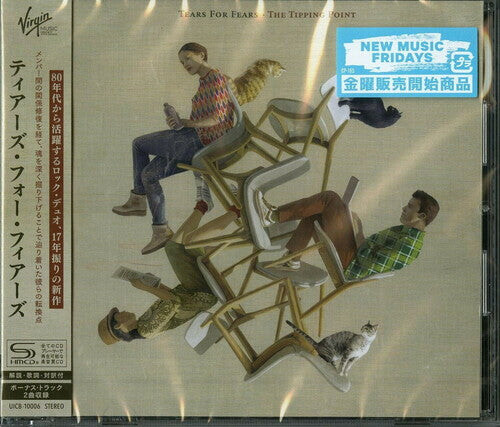 CD диск Tears for Fears: The Tipping Point (SHM-CD) (incl. 2 Bonus Tracks)
CD диск Tears for Fears: The Tipping Point (SHM-CD) (incl. 2 Bonus Tracks)