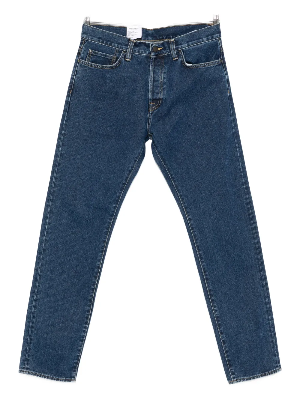 Хлопковые джинсы CARHARTT WIP, синий 
Хлопковые джинсы CARHARTT WIP, синий