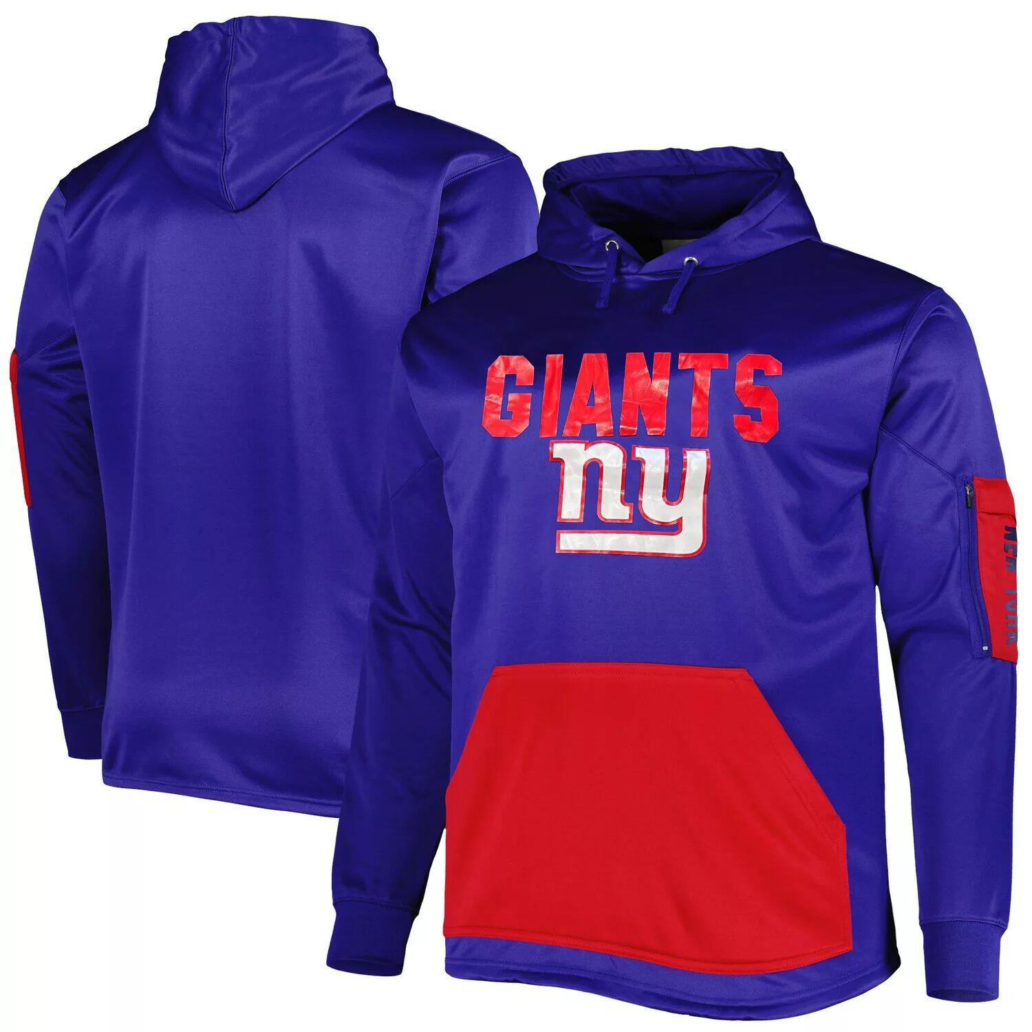 Мужской пуловер с капюшоном Royal New York Giants с логотипом Fanatics
Мужской пуловер с капюшоном Royal New York Giants с логотипом Fanatics