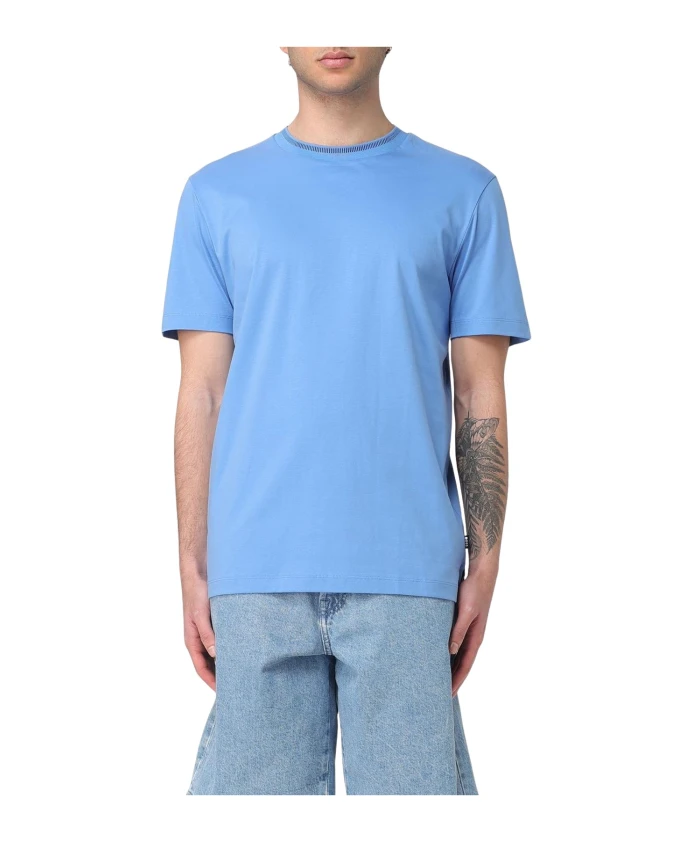 Футболка с короткими рукавами и круглым вырезом Hugo, синий
Футболка с короткими рукавами и круглым вырезом Hugo, синий