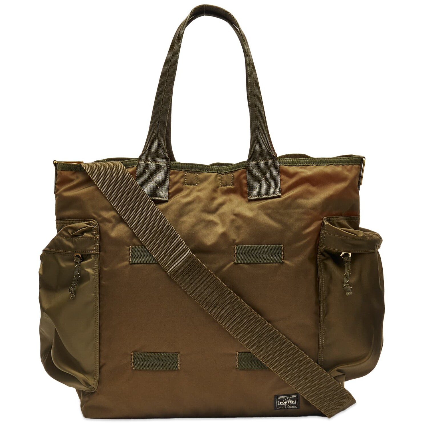 Сумка-тоут Porter-Yoshida & Co. Force 2-Way, оливковое
Сумка-тоут Porter-Yoshida & Co. Force 2-Way, оливковое