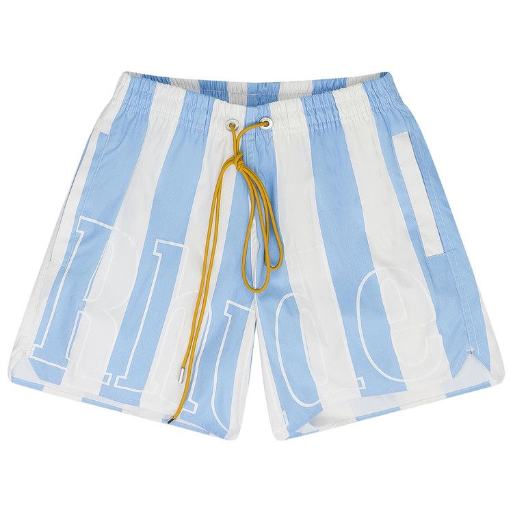 Плавки Rhude Logo Striped Swim Trunks, Blue
Плавки Rhude Logo Striped Swim Trunks, Blue