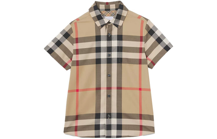 Детская рубашка Burberry, цвет Archive Beige
Детская рубашка Burberry, цвет Archive Beige