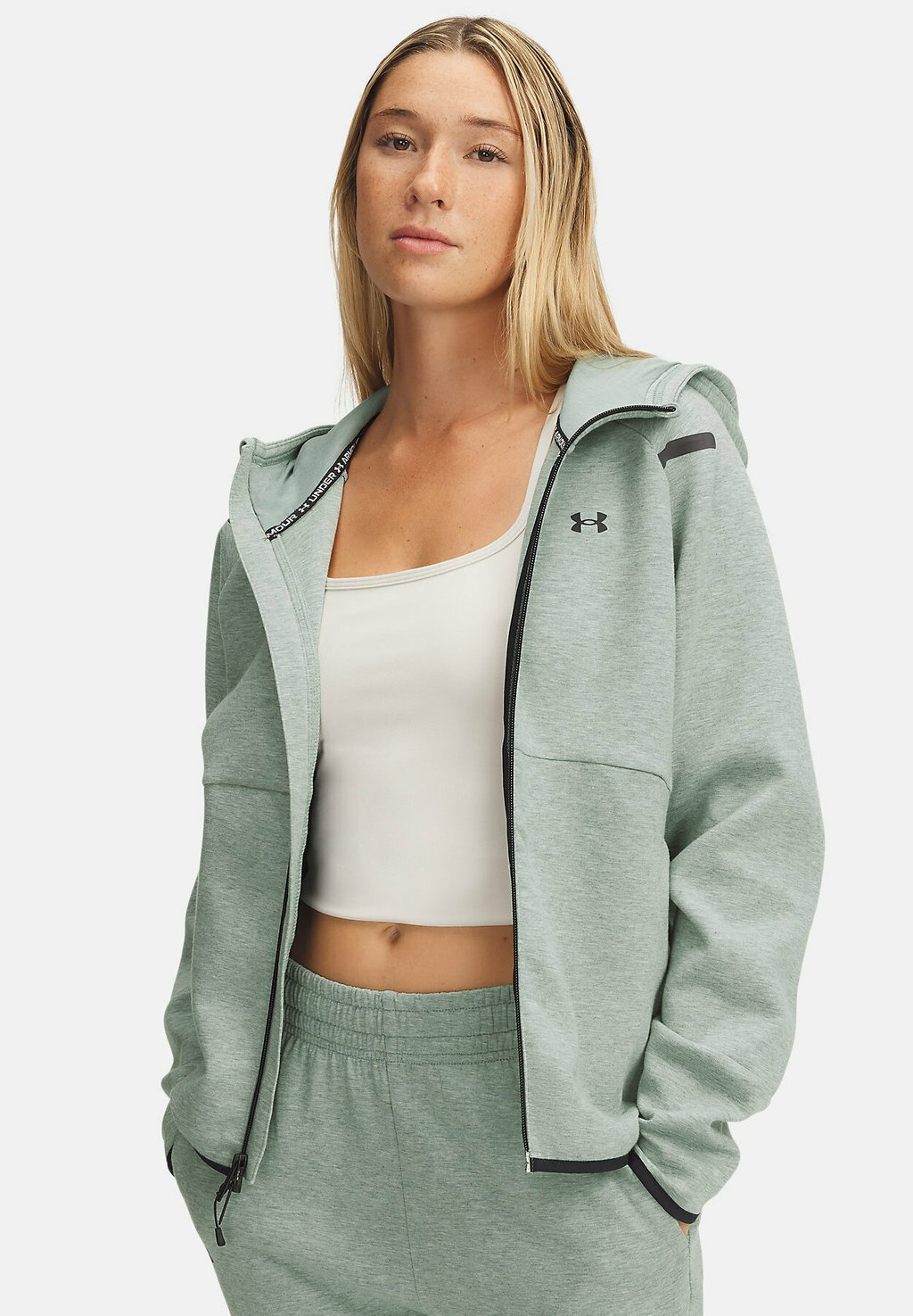 Флисовая куртка UNSTOPPABLE FLEECE Under Armour, зеленый
Флисовая куртка UNSTOPPABLE FLEECE Under Armour, зеленый