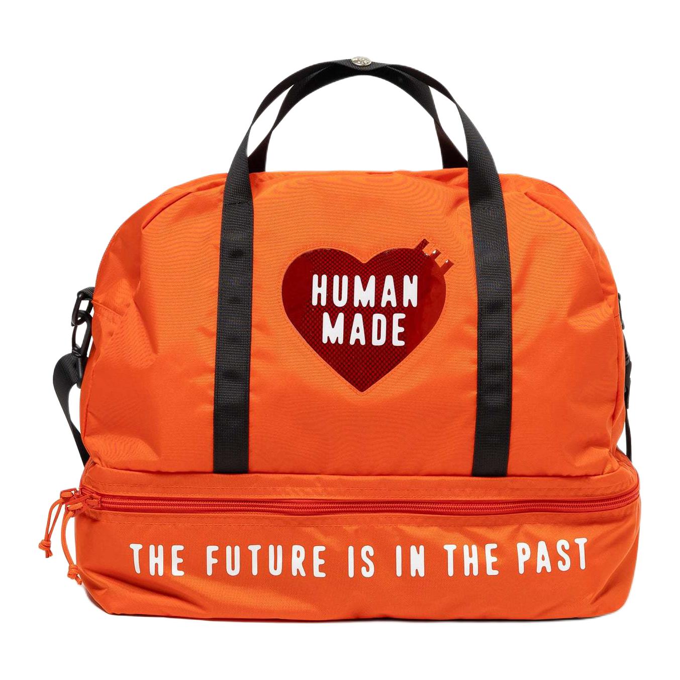 HUMAN MADE Нейлоновая дорожная сумка унисекс оранжевая, Orange
HUMAN MADE Нейлоновая дорожная сумка унисекс оранжевая, Orange