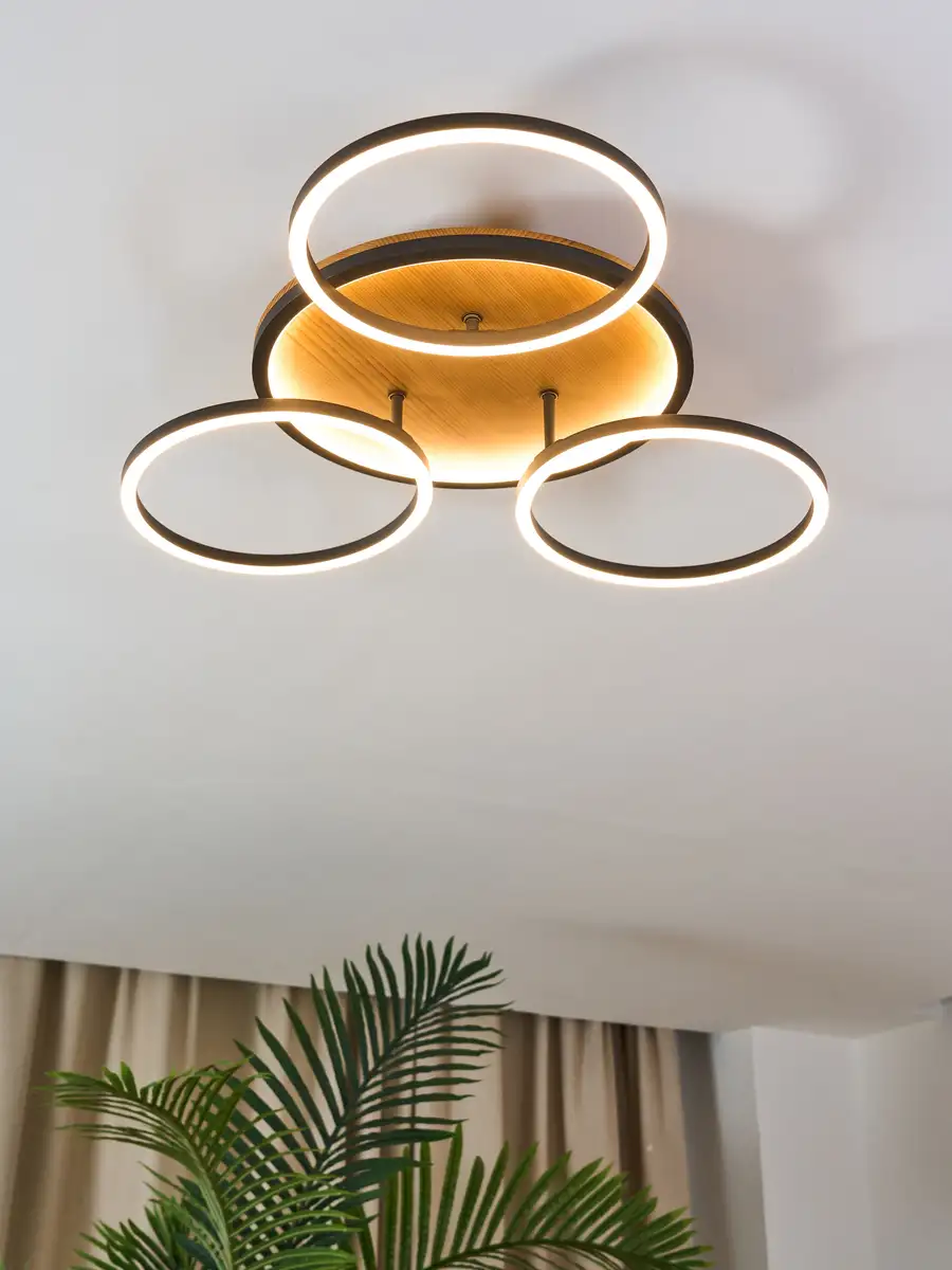 ECO-LIGHT Светодиодный потолочный светильник "Светодиодный потолочный светильник KIRU", 3 лампочки, источник света Светодиодная панель | Светодиод прочно интегрирован Высота: 12,00 см., черный
ECO-LIGHT Светодиодный потолочный светильник "Светодиодный потолочный светильник KIRU", 3 лампочки, источник света Светодиодная панель | Светодиод прочно интегрирован Высота: 12,00 см., черный
