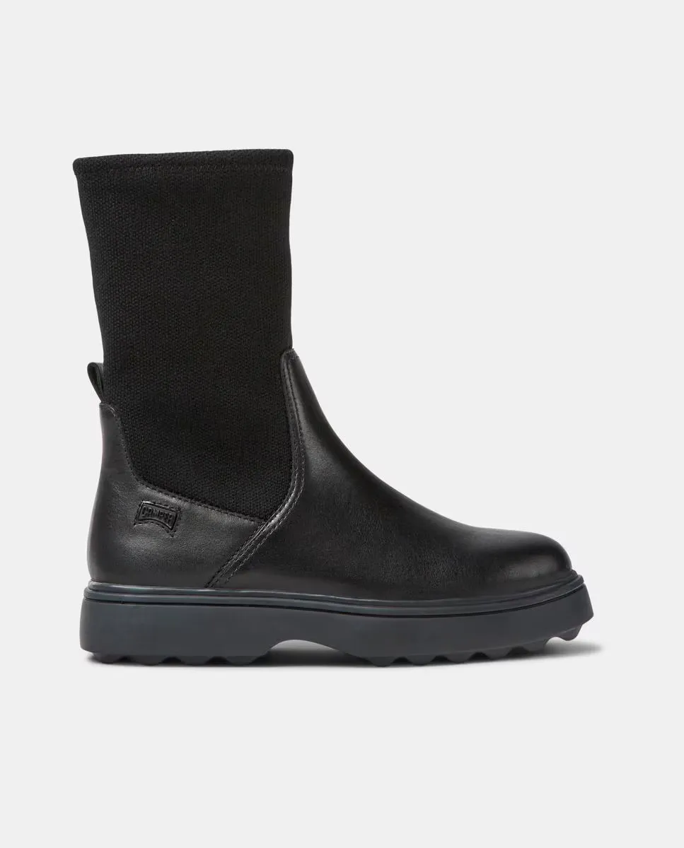 Сапоги Norte из гладкой кожи для девочки Camper, черный
Сапоги Norte из гладкой кожи для девочки Camper, черный