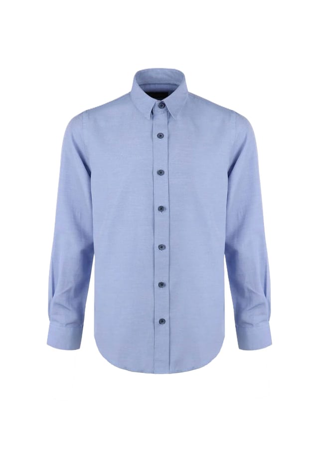 Рубашка с воротником-стойкой и спортивными манжетами для детей G.O.L., синий 
Рубашка с воротником-стойкой и спортивными манжетами для детей G.O.L., синий