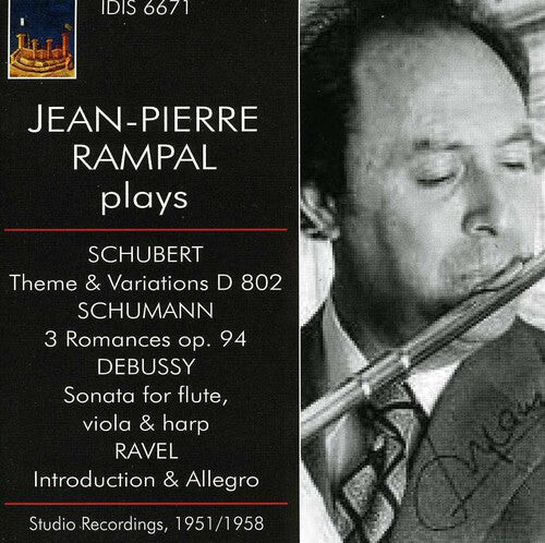 CD диск Schubert / Rampal: Jean-Pierre Rampal Plays Schumann Debussy Ravel
CD диск Schubert / Rampal: Jean-Pierre Rampal Plays Schumann Debussy Ravel