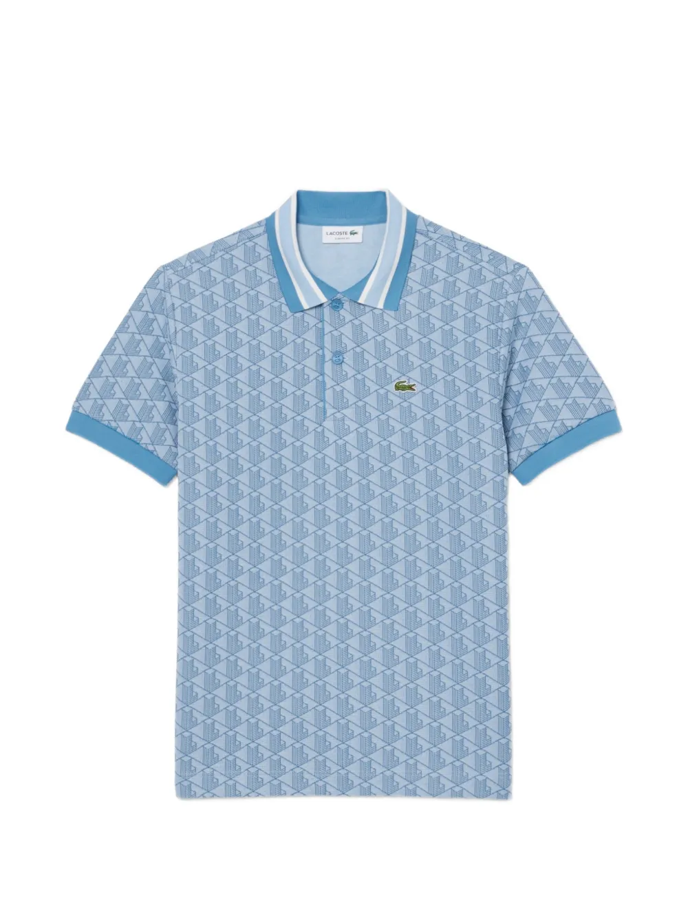 Поло с монограммой Lacoste, синий
Поло с монограммой Lacoste, синий