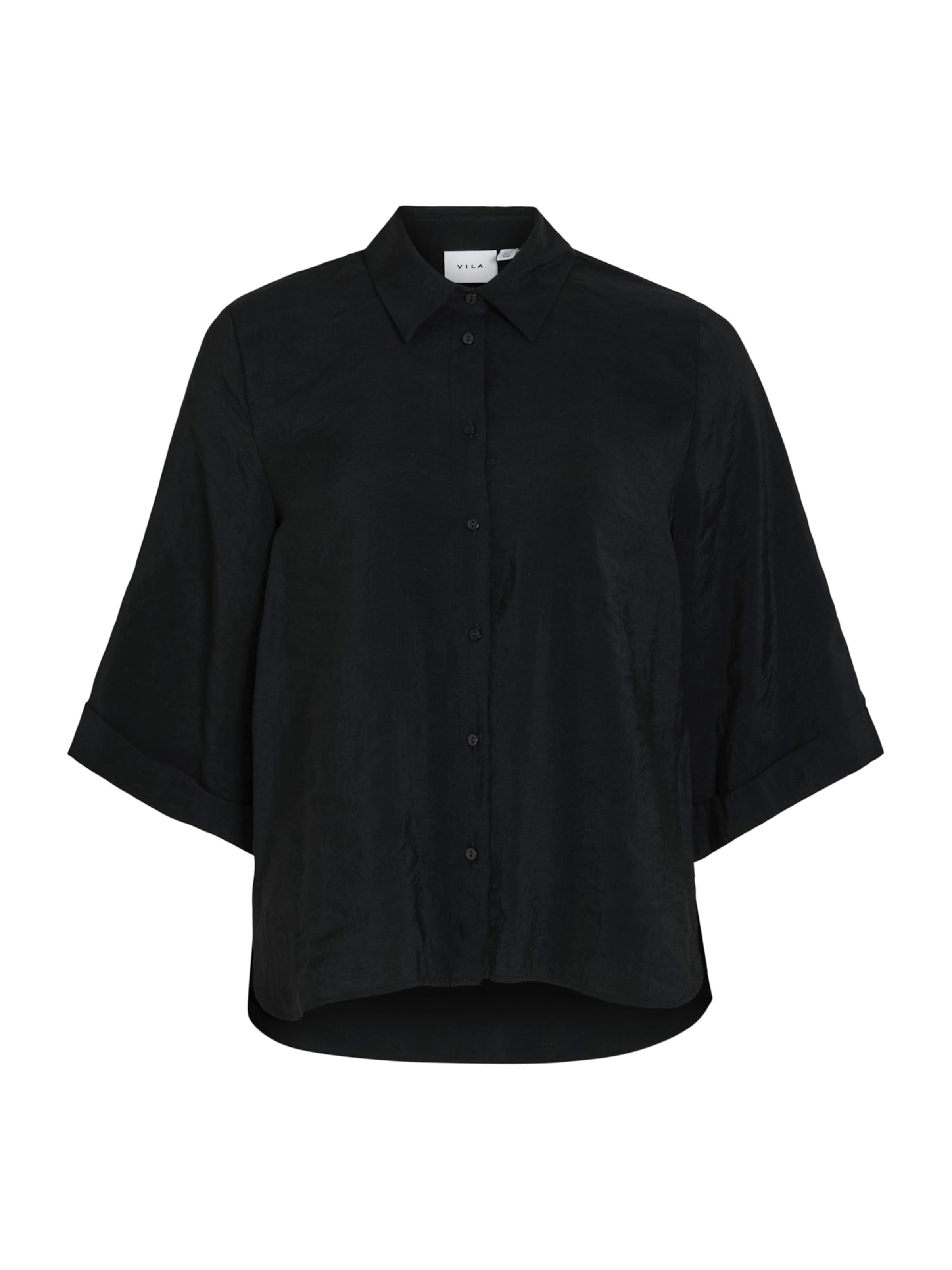 VILA Рубашка 'VIHULA' в черном цвете
VILA Рубашка 'VIHULA' в черном цвете