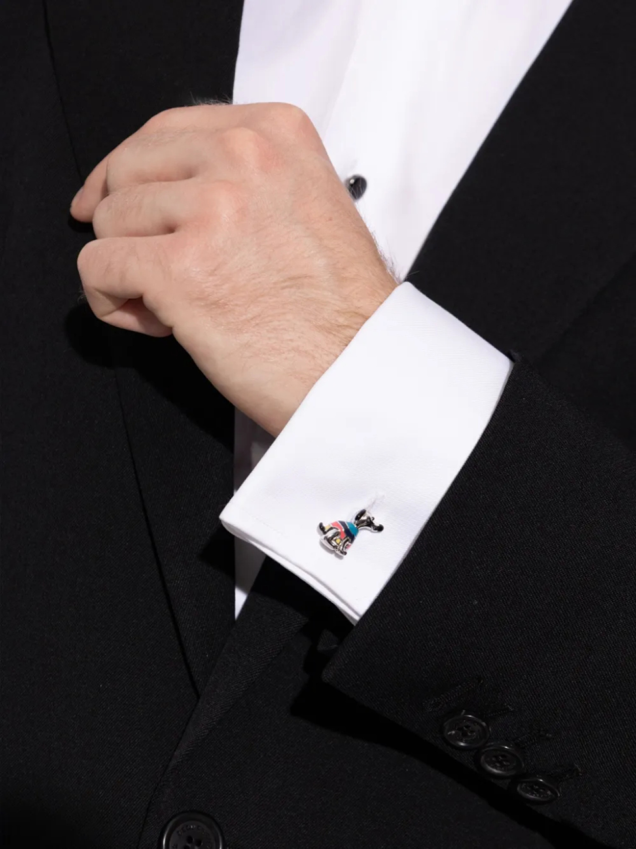 Запонки Stripe Jumper Dog Paul Smith, серебряный
Запонки Stripe Jumper Dog Paul Smith, серебряный