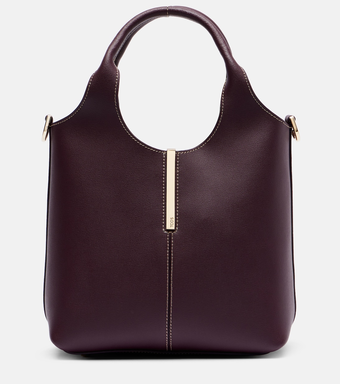 Ebr Маленькая кожаная сумка-тоут Tod's, Lenticchia 
Ebr Маленькая кожаная сумка-тоут Tod's, Lenticchia