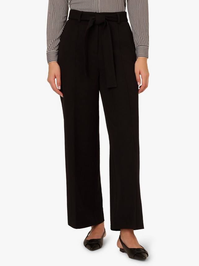 Широкие брюки из саржи с поясом Adrianna Papell, черный
Широкие брюки из саржи с поясом Adrianna Papell, черный