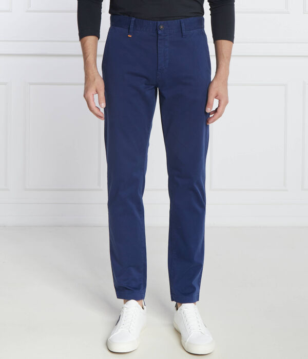Брюки мужские чинос Boss Orange прямого кроя, индиго
Брюки мужские чинос Boss Orange прямого кроя, индиго