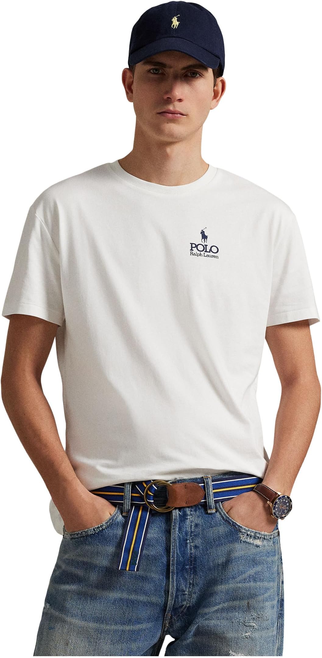 Футболка Polo Ralph Lauren Classic Fit Logo Jersey T-Shirt, белый
Футболка Polo Ralph Lauren Classic Fit Logo Jersey T-Shirt, белый