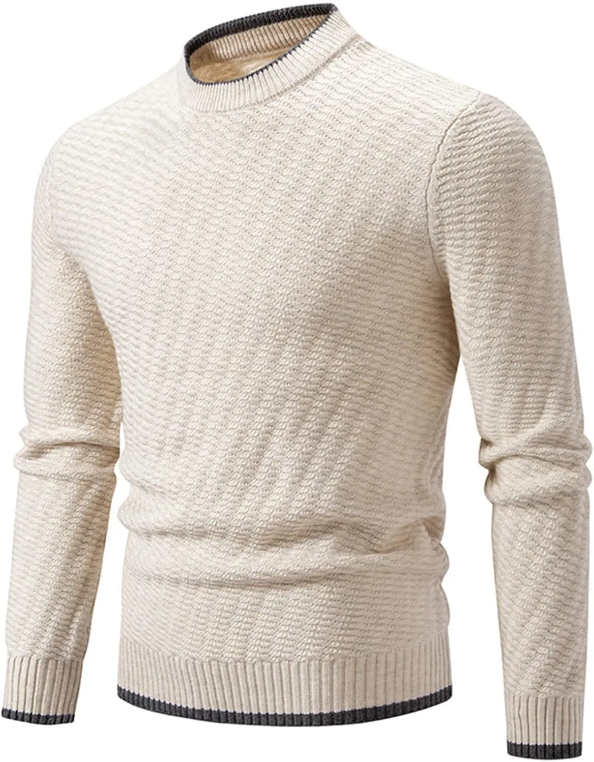 Мужской свитер Dgoopd с кабельным узором, джерси, длинный рукав
Мужской свитер Dgoopd с кабельным узором, джерси, длинный рукав