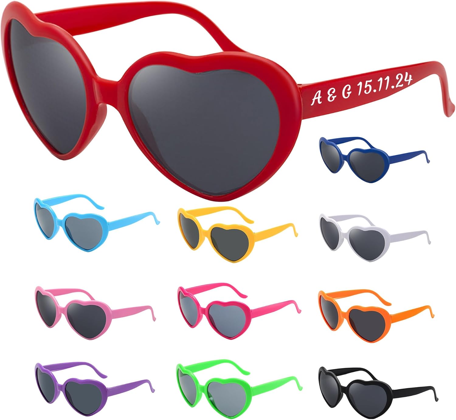 Персонализированные солнцезащитные очки оптом, изготовление на заказ свадебных солнцезащитных очков для взрослых, персонализированные солнцезащитные очки для гостей на вечеринке, печать текста на дужках DFDG, Red
Персонализированные солнцезащитные очки оптом, изготовление на заказ свадебных солнцезащитных очков для взрослых, персонализированные солнцезащитные очки для гостей на вечеринке, печать текста на дужках DFDG, Red