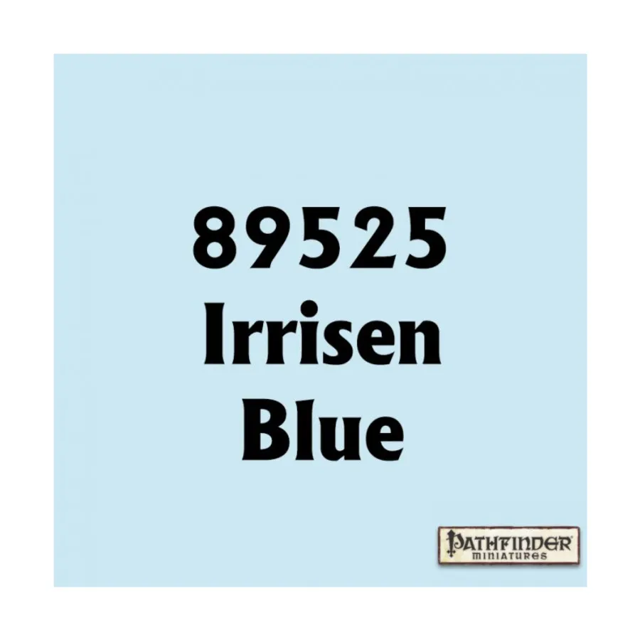 Иррисен Блю, Master Series Paints - Pathfinder Colors
Иррисен Блю, Master Series Paints - Pathfinder Colors