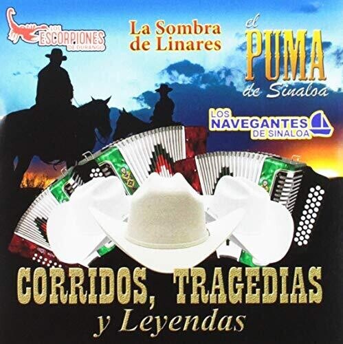 CD диск Escorpiones De Durango / Sombra De Linares: Corridos Tragedias & Leyendas
CD диск Escorpiones De Durango / Sombra De Linares: Corridos Tragedias & Leyendas