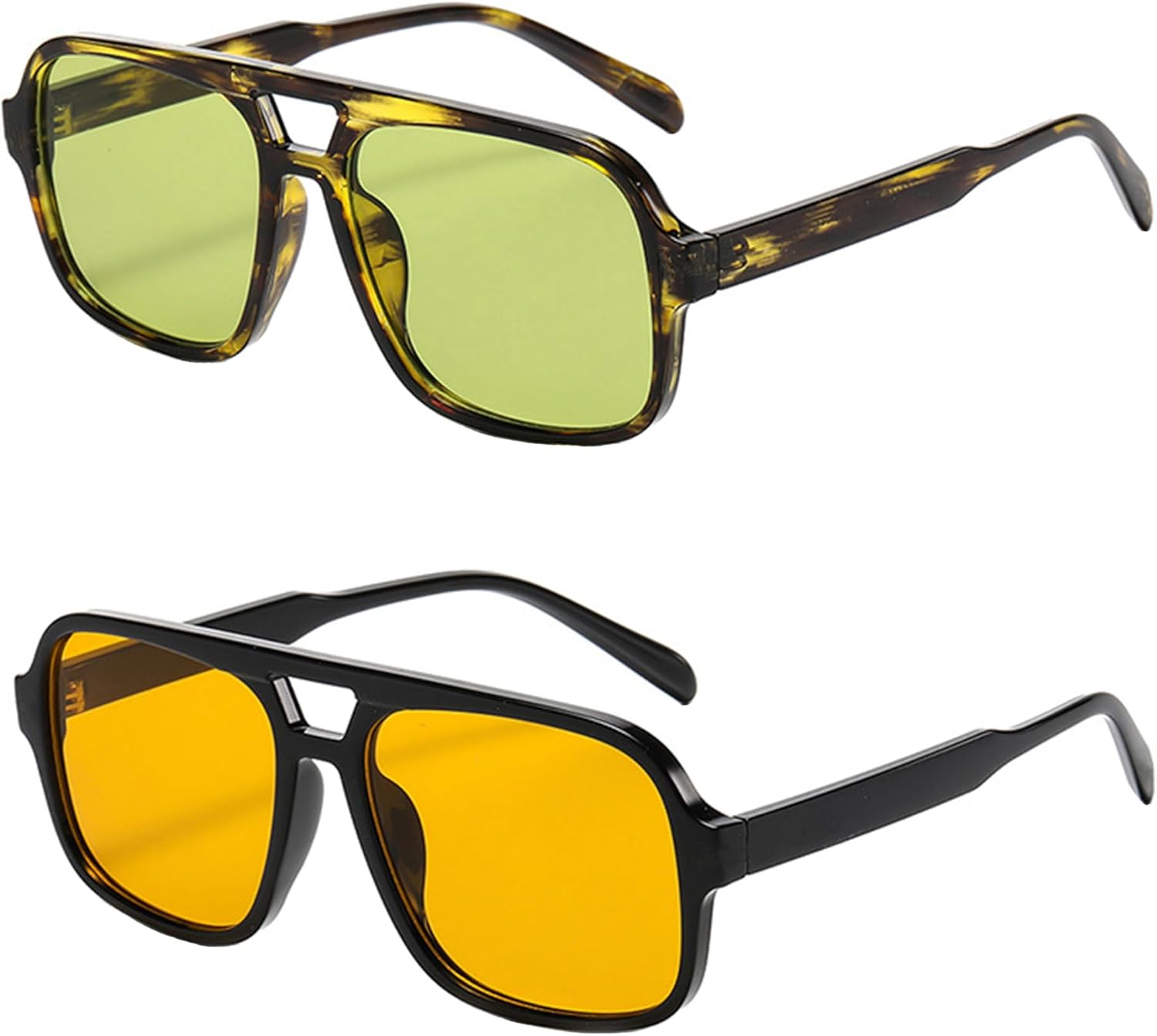 Ретро-солнцезащитные очки-авиаторы Onrtry для женщин и мужчин. Модные классические квадратные солнцезащитные очки-авиаторы в стиле 70-х годов. Винтажные тонированные линзы, A01 Black/Orange+leopard/Gree
Ретро-солнцезащитные очки-авиаторы Onrtry для женщин и мужчин. Модные классические квадратные солнцезащитные очки-авиаторы в стиле 70-х годов. Винтажные тонированные линзы, A01 Black/Orange+leopard/Gree