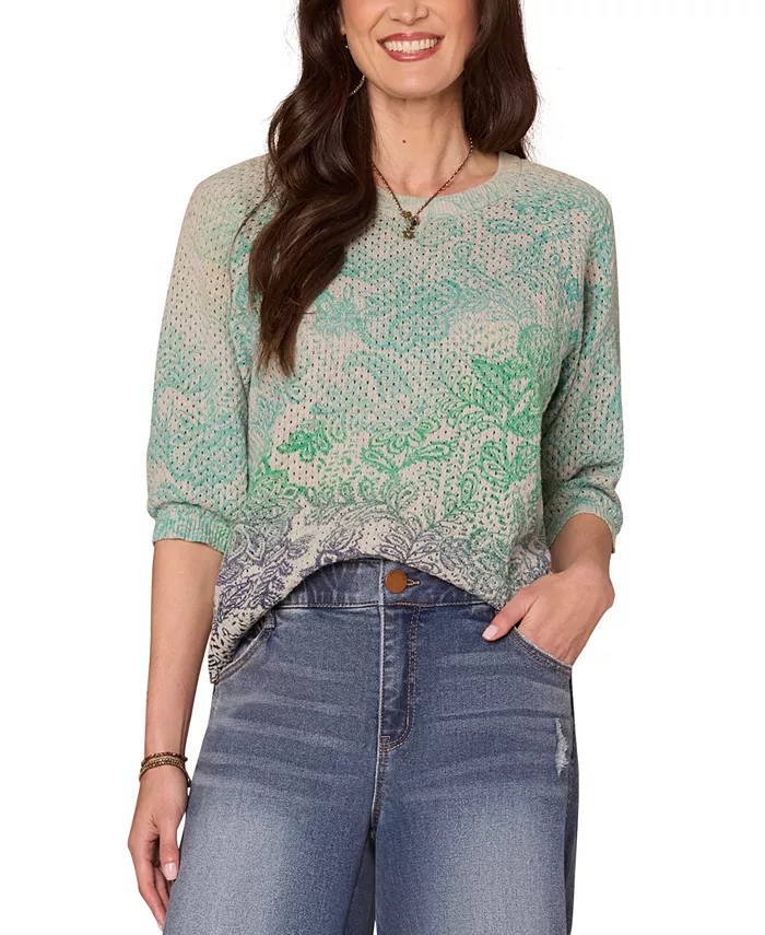 Свитер с рукавами «летучая мышь» с принтом Petite Democracy, серый
Свитер с рукавами «летучая мышь» с принтом Petite Democracy, серый