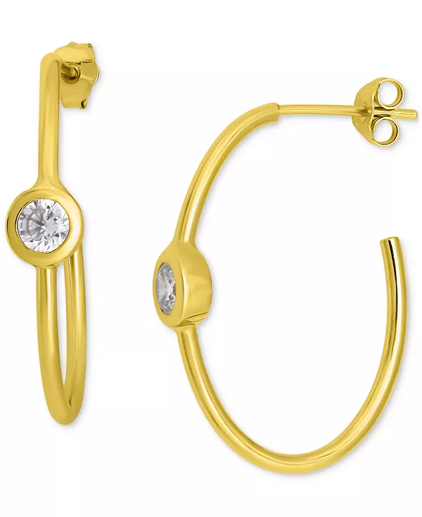 Маленькие серьги-кольца с кубическим цирконием, 0,75 дюйма, эксклюзивно в Macy's Giani Bernini, gold
Маленькие серьги-кольца с кубическим цирконием, 0,75 дюйма, эксклюзивно в Macy's Giani Bernini, gold