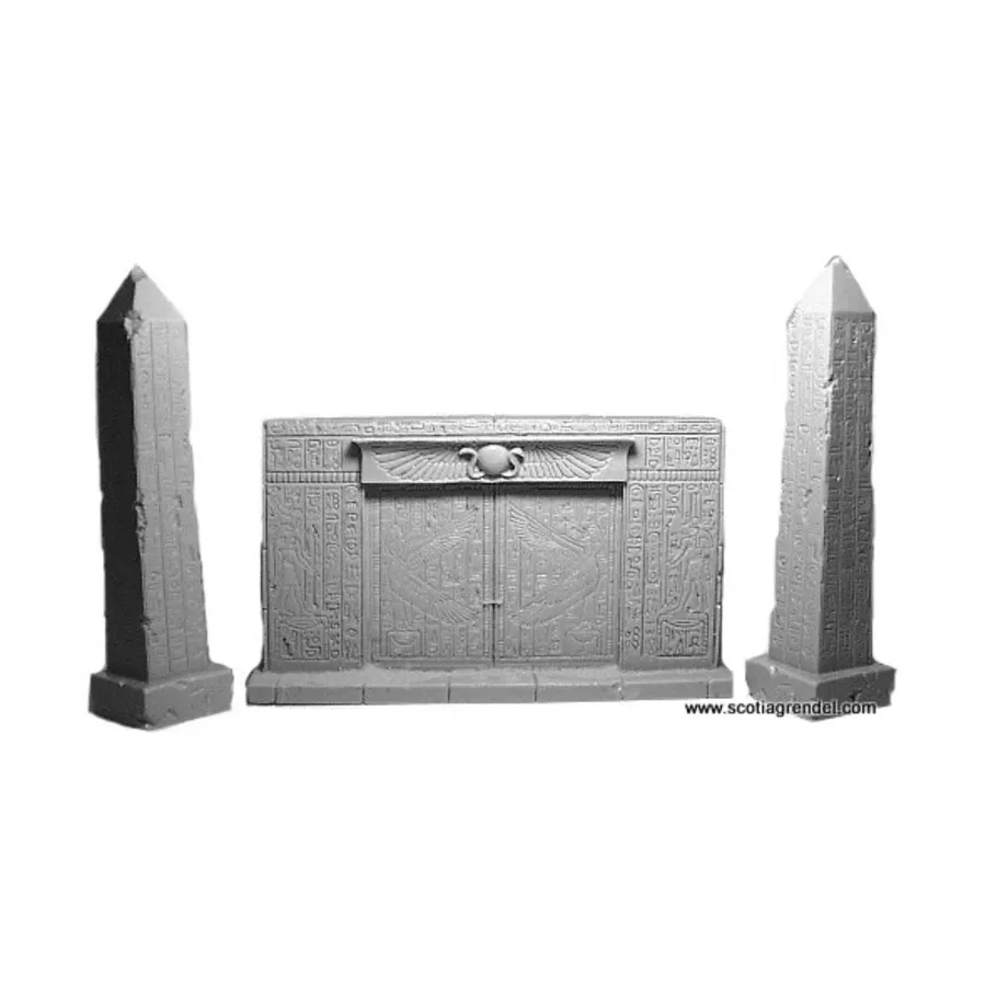 Египетские обелиски и вход, Grendel Miniatures - Historical Scenics (25mm) (Resin)
Египетские обелиски и вход, Grendel Miniatures - Historical Scenics (25mm) (Resin)
